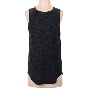 Lululemon Black Camo Tank Top